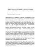 TODOS EN ALGÚN MOMENTO FUIMOS ANTIHÉROES