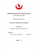 GESTIÓN DEL TRANSPORTE Y DISTRIBUCIÓN