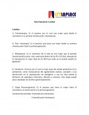 Guía Evaluación I unidad Salud de la Mujer