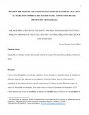 REVISIÓN BIBLIOGRÁFICA DEL SISTEMA DE GESTION DE SEGURIDAD Y SALUD EN EL TRABAJO EN EMPRESAS DEL SECTOR TEXTIL- CONFECCIÓN, RIEGOS, PREVENCIÓN Y ESTRATEGIAS