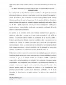 Ensayo de un artículo científico Aditivos y conservantes alimentarios y sus efectos en la salud