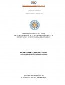 INFORME DE PRÁCTICA PRE-PROFESIONAL I CARRERA INGENIERÍA EN CONSTRUCCIÓN