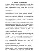 El virus de la corrupción