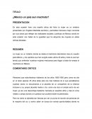 ¿México un país aun machista?