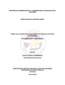 INTERVENCION ADMINISTRATIVA A LA EMPRESA INSTITUCION EDUCATIVA LAS PEÑAS