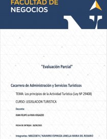 Legislacion turstica. Página 1