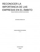 Reconocer la importancia de la empresa en ámbito internacional