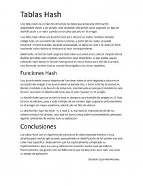 Tablas Hash. Página 1