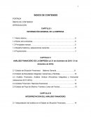 INFORME FINANCIERO DE LA EMPRESA ALICORP