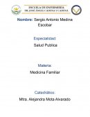 Ensayo Especialidad Salud Publica Medicina FAmiliar