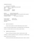 Ejemplo de informe psicologico