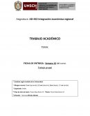 Integración económica regional