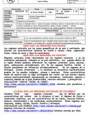 GUIA REGIONES NATURALES DE COLOMBIA