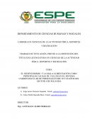 EL SEDENTARISMO Y LA MALA ALIMENTACIÓN COMO PRINCIPALES CAUSAS DE FALLOS EN EL SISTEMA CARDIOVASCULAR DE PERSONAS ENTRE 50 Y 60 AÑOS DEL SECTOR 4 DE SOLANDA