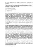 SALIMOS A LA CALLE, PARA VER QUIÉNES ERAMOS EN ELLA