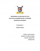 Trabajo empirico Econometría