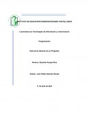 Estructura General de un Programa