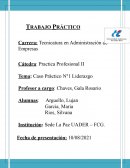 Caso Präctico N°1 Liderazgo