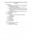 Medios de comunicación en el Perú: ¿fortalecen la cultura del ciudadano o la debilitan?