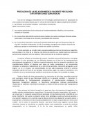 Psicología relación médico paciente