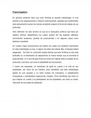 CONCLUSION LEAN THINKING