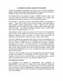 LA CARIDAD DE JESUS DE NAZARETH