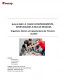 CASOS DE EMPRENDIMIENTO, OPORTUNIDADES E IDEAS DE NEGOCIOS