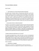 Foro de reflexion opinión sena