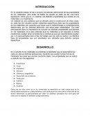 Definiciones de las propiedades de los materiales