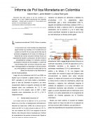 Informe Política Monetaria en Colombia