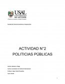 Actividad n°2 Politicias públicas Canada, USA, Corea del Sur
