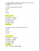 Matemática interés compuesto