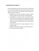 Exportaciones del siglo 19 .Era del salitre 1880 – 1930