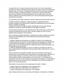 La organización en las empresas