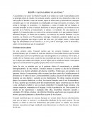 RESEÑA “LAS PALABRAS Y LAS COSAS”