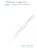 GUIA PRÁCTICA. EXPERIENCIA CURRICULAR DE PENSAMIENTO LÓGICO
