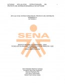 ESTRUCTURACIÓN DEL PROYECTO DEL SISTEMA EN DESARROLLO