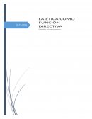 La ética como función directiva