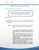 Valoración de la práctica docente Actividad 7. Reflexión de la práctica docente