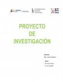 Investigacion de Proyecto.Enfoque de Marco Lógico