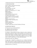 INFORME PSICOLÓGICO DEL CUESTIONARIO DE PERSONAILIDAD