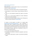 Análisis legal y administrativo Registro ante el IMPI