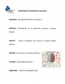 Fundamentos de la adecuación curricular y práctica docente