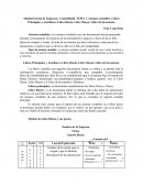 Asientos contables. Libros Principales y Auxiliares