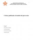 GESTIÓN DE LA SEGURIDAD Y SALUD EN EL TRABAJO.Criticas publicadas al modelo del queso suizo