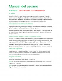 Manual de usuario. Página 1