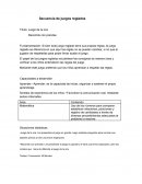 Secuencia de juegos reglados.Juego de la oca