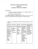 EL TRABAJO COTIDIANO Y EL PROFESOR