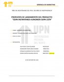 PROPUESTA DE LANZAMIENTO DEL PRODUCTO: “SOPA INSTANTANEA AJINOMEN-SOPA LISTA”