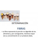 DETERMINACIÓN FIBRAS